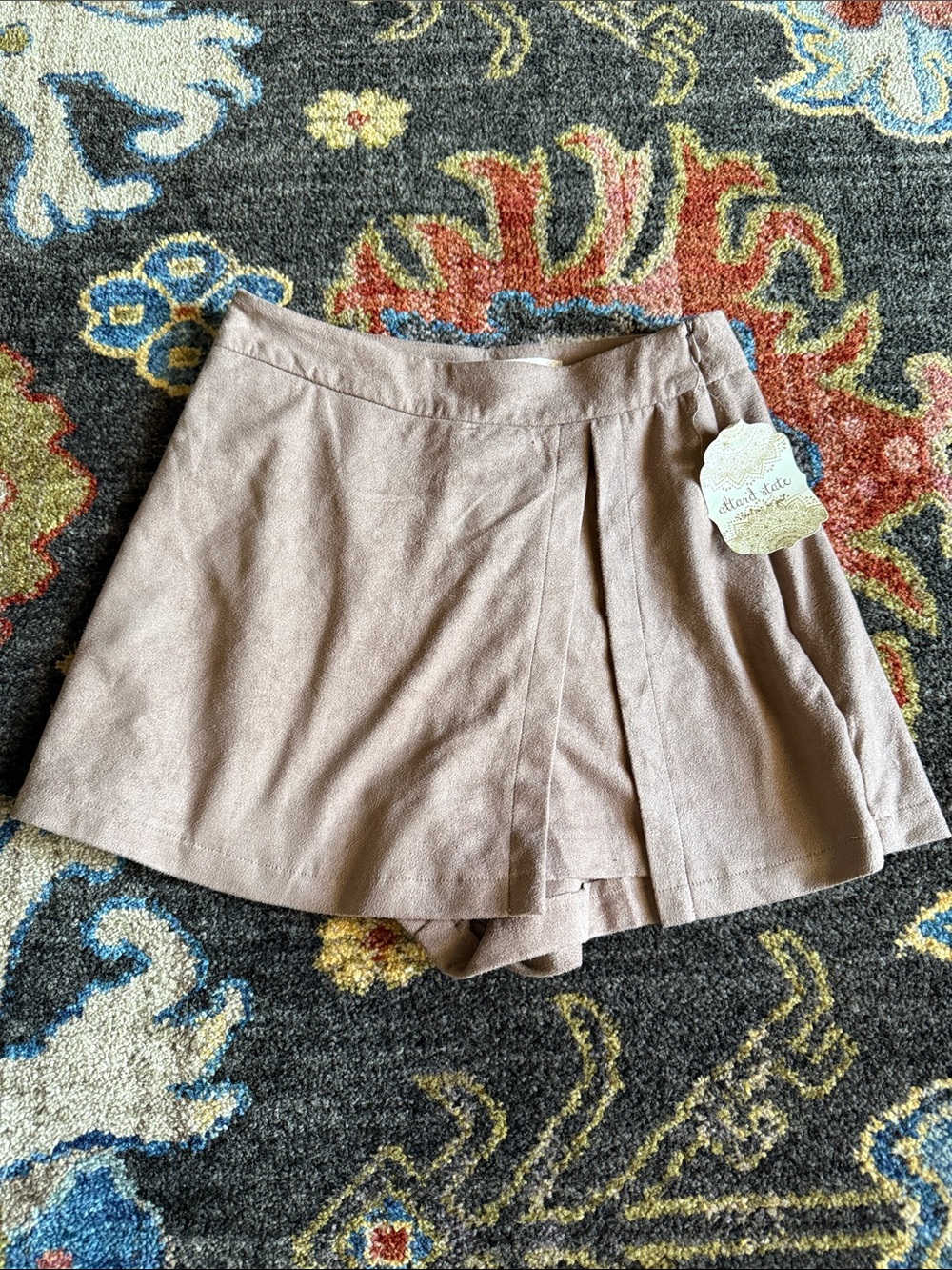 Light Taupe Mini Skort